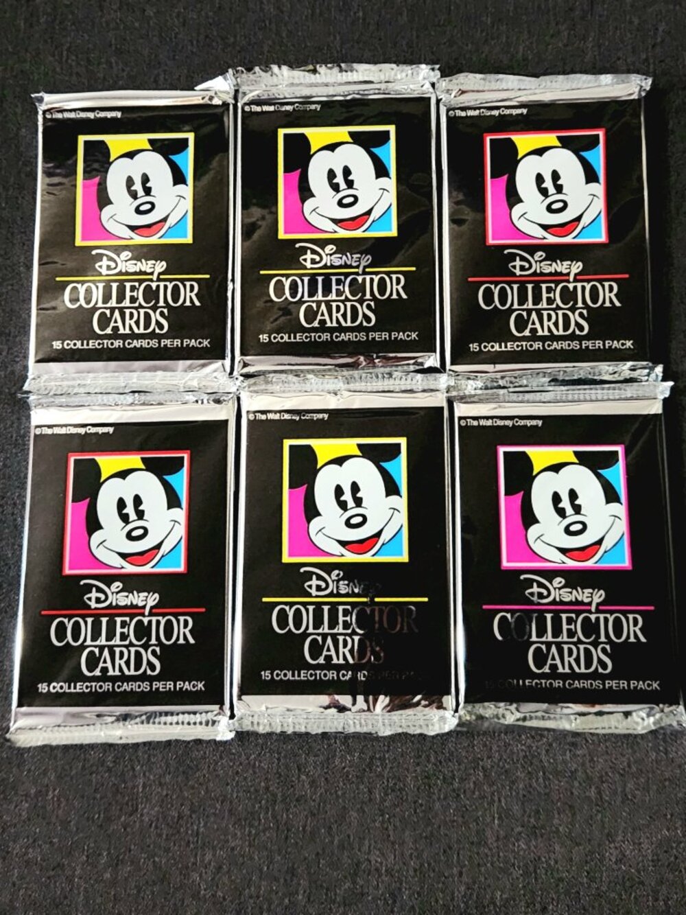 Disney Collector Cards | Vintage Impel 1991 Sealed Packs